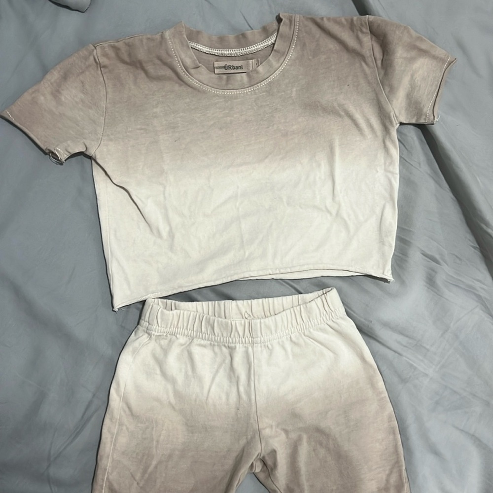Urbani Toddler Boy Ombré Set-size 2
